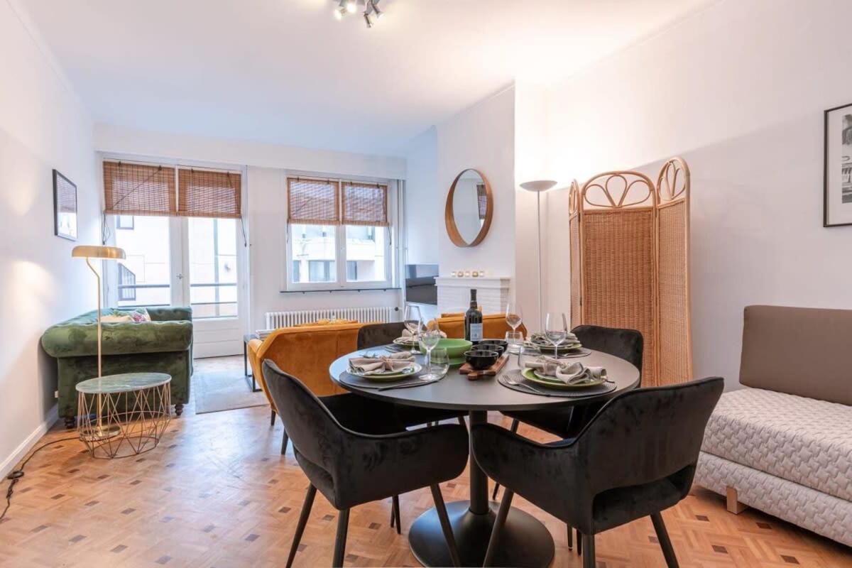 Huswell - Comfy Apartment With Side Seaview And 2 Free Bikes Knokke-Heist Exteriér fotografie